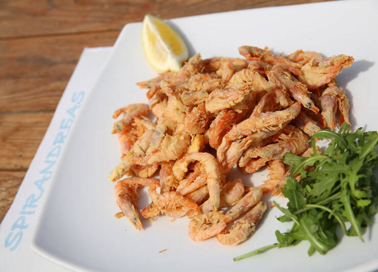 Grilled shrimps (prawns)