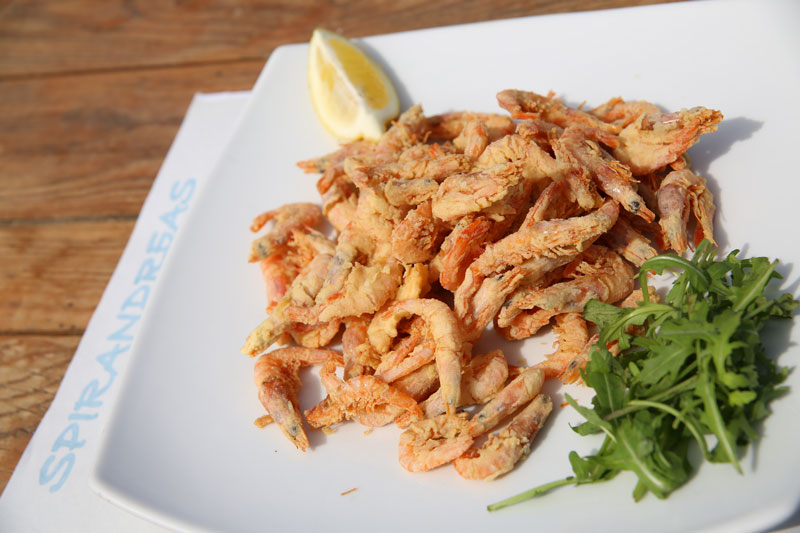 Grilled shrimps (prawns)