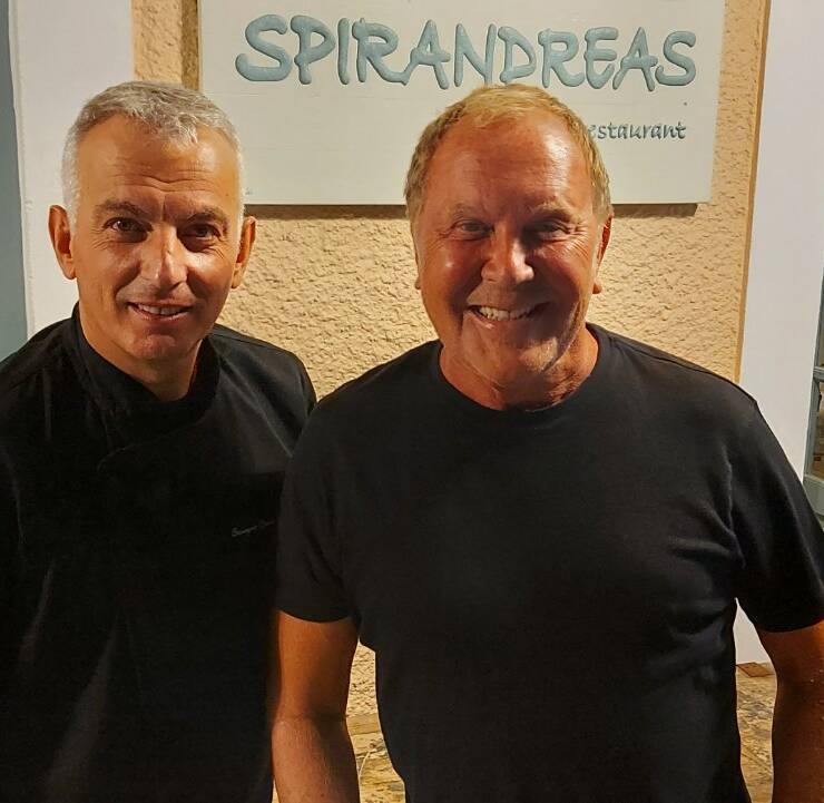 Ο Michael Kors στο εστιατόριο Σπυραντρέας